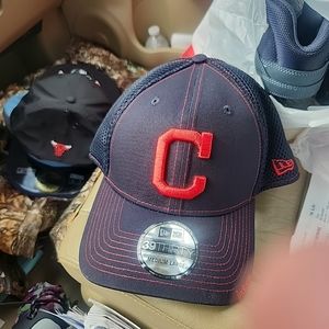 Mens New Era MLB Team Classic 39Thirty - Cleveland Indians